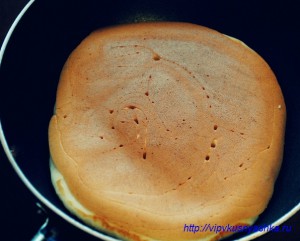 печем вторую сторону