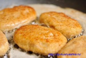 Куриные котлеты с сыром