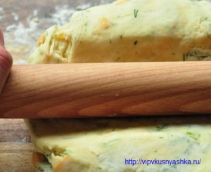 Сдобные булочки с сыром и укропом