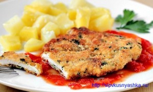 Сочные куриные отбивные