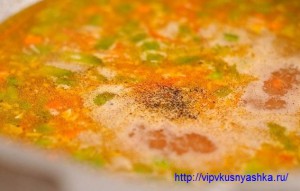 Суп с фрикадельками