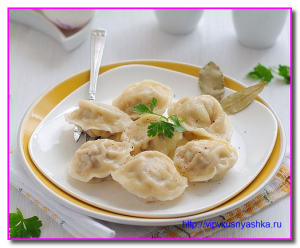готовим домашние пельмешки