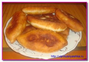 Жареные пирожки с картошкой
